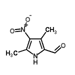 3,5-Dimethyl-4-nitro-1h-pyrrole-2-carbaldehydeStructure,40236-20-2Structure 3,5-Dimethyl-4-nitro-1h-pyrrole-2-carbaldehyde Structure,40236-20-2Structure