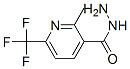 3-Pyridinecarboxylicacid,2-methyl-6-(trifluoromethyl)-,hydrazide(9ci)Structure,402479-94-1Structure 3-Pyridinecarboxylicacid,2-methyl-6-(trifluoromethyl)-,hydrazide(9ci) Structure,402479-94-1Structure