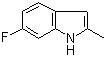 6-氟-2-甲基吲哚結(jié)構(gòu)式_40311-13-5結(jié)構(gòu)式