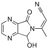 (9ci)-3-(5,7-二氫-5-羥基-7-氧代-6H-吡咯并[3,4-b]吡嗪-6-基)-2-丁烯腈結(jié)構(gòu)式_404340-71-2結(jié)構(gòu)式