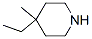 4-乙基-4-甲基哌啶結(jié)構(gòu)式_4045-31-2結(jié)構(gòu)式