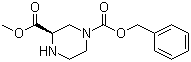 (R)-4-n-cbz-哌嗪-2-羧酸甲酯結構式_405175-79-3結構式