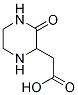(3-Oxopiperazin-2-yl)acetic acidStructure,405214-33-7Structure (3-Oxopiperazin-2-yl)acetic acid Structure,405214-33-7Structure