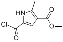 1H-pyrrole-3-carboxylic acid, 5-(chlorocarbonyl)-2-methyl-, methyl ester (9ci) Structure,40593-27-9Structure
