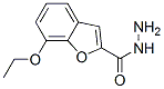 2-Benzofurancarboxylicacid,7-ethoxy-,hydrazide(9ci)Structure,406192-78-7Structure 2-Benzofurancarboxylicacid,7-ethoxy-,hydrazide(9ci) Structure,406192-78-7Structure