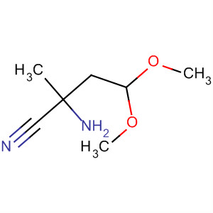 2-Amino-4,4-dimethoxy-2-methylbutanenitrileStructure,40744-55-6Structure 2-Amino-4,4-dimethoxy-2-methylbutanenitrile Structure,40744-55-6Structure