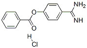 4-Amidinophenyl benzoate hydrochlorideStructure,40761-72-6Structure 4-Amidinophenyl benzoate hydrochloride Structure,40761-72-6Structure