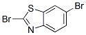 Benzothiazole, 2,6-dibromo-Structure,408328-13-2Structure Benzothiazole, 2,6-dibromo- Structure,408328-13-2Structure