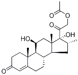 11Beta,17,21-trihydroxy-16alpha-methyl-pregn-4-ene-3,20-dione 21-acetateStructure,41020-56-8Structure 11Beta,17,21-trihydroxy-16alpha-methyl-pregn-4-ene-3,20-dione 21-acetate Structure,41020-56-8Structure