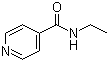 N-乙基-4-吡啶羧酰胺結(jié)構(gòu)式_41116-48-7結(jié)構(gòu)式