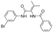 (9ci)-n-[1-[[(3-溴苯基)氨基]羰基]-2-甲基-1-丙烯基]-苯甲酰胺結(jié)構(gòu)式_413612-42-7結(jié)構(gòu)式