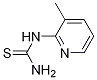 1-(3-甲基吡啶-2-基)硫脲結(jié)構(gòu)式_41440-07-7結(jié)構(gòu)式