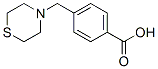 4-(Thiomorpholin-4-ylmethyl)benzoic acidStructure,414892-27-6Structure 4-(Thiomorpholin-4-ylmethyl)benzoic acid Structure,414892-27-6Structure