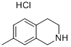 7-Methyl-1,2,3,4-tetrahydro-isoquinolinehydrochlorideStructure,41565-82-6Structure 7-Methyl-1,2,3,4-tetrahydro-isoquinolinehydrochloride Structure,41565-82-6Structure