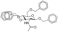 Benzyl 2-acetamido-3,4,6-tri-o-benzyl-2-deoxy-β-d-glucopyranosideStructure,4171-69-1Structure Benzyl 2-acetamido-3,4,6-tri-o-benzyl-2-deoxy-β-d-glucopyranoside Structure,4171-69-1Structure