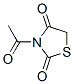 2,4-Thiazolidinedione, 3-acetyl-(9ci)Structure,41812-51-5Structure 2,4-Thiazolidinedione, 3-acetyl-(9ci) Structure,41812-51-5Structure