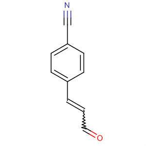 4-(3-氧代-1-丙烯-1-基)苯甲腈結(jié)構(gòu)式_41917-85-5結(jié)構(gòu)式