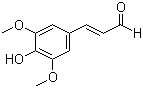 Trans-3,5-Dimethoxy-4-hydroxycinnamaldehyde Structure,4206-58-0Structure