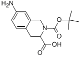 7-Amino-2-(tert-butoxycarbonyl)-1,2,3,4-tetrahydroisoquinoline-3-carboxylicacidStructure,420788-05-2Structure 7-Amino-2-(tert-butoxycarbonyl)-1,2,3,4-tetrahydroisoquinoline-3-carboxylicacid Structure,420788-05-2Structure