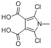 1-Methyl-2,5-dichloropyrrole-3,4-dicarboxylic acidStructure,42108-53-2Structure 1-Methyl-2,5-dichloropyrrole-3,4-dicarboxylic acid Structure,42108-53-2Structure