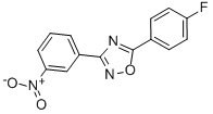 5-(4-氟苯基)-3-(3-硝基苯基)-1,2,4-噁二唑結(jié)構(gòu)式_421581-70-6結(jié)構(gòu)式