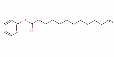 Phenyl laurateStructure,4228-00-6Structure Phenyl laurate Structure,4228-00-6Structure