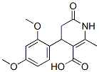 4-(2,4-Dimethoxyphenyl)-1,4,5,6-tetrahydro-2-methyl-6-oxo-3-pyridinecarboxylic acidStructure,423120-09-6Structure 4-(2,4-Dimethoxyphenyl)-1,4,5,6-tetrahydro-2-methyl-6-oxo-3-pyridinecarboxylic acid Structure,423120-09-6Structure