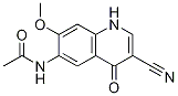 N-(3-cyano-4-hydroxy-7-methoxy-6-quinolinyl)-acetamideStructure,423181-32-2Structure N-(3-cyano-4-hydroxy-7-methoxy-6-quinolinyl)-acetamide Structure,423181-32-2Structure