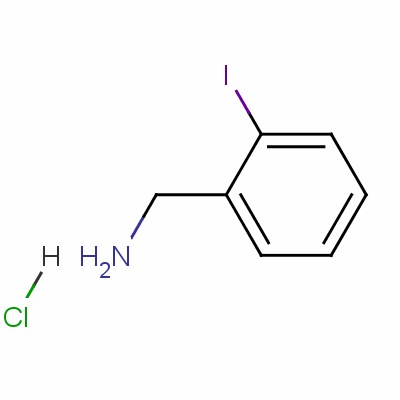 2-Iodobenzylamine hydrochlorideStructure,42365-45-7Structure 2-Iodobenzylamine hydrochloride Structure,42365-45-7Structure