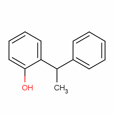 O-(1-苯基乙基)苯酚結(jié)構(gòu)式_4237-44-9結(jié)構(gòu)式