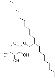 2-辛基十二D-吡喃木糖苷結(jié)構(gòu)式_423772-95-6結(jié)構(gòu)式