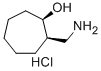 Cis-2-aminomethylcycloheptanol hydrochlorideStructure,42418-76-8Structure Cis-2-aminomethylcycloheptanol hydrochloride Structure,42418-76-8Structure
