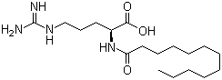 月桂酰精氨酸結構式_42492-22-8結構式