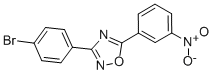 3-(4-Bromophenyl)-5-(3-nitrophenyl)-1,2,4-oxadiazoleStructure,429624-16-8Structure 3-(4-Bromophenyl)-5-(3-nitrophenyl)-1,2,4-oxadiazole Structure,429624-16-8Structure