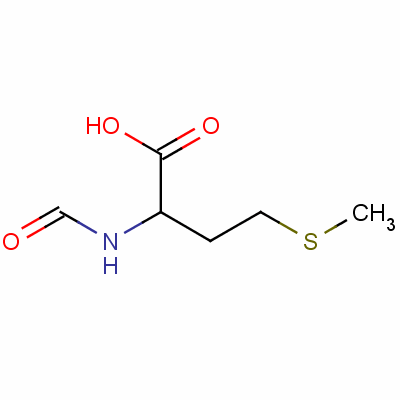 N-甲酰-DL-甲硫氨酸結(jié)構(gòu)式_4309-82-4結(jié)構(gòu)式