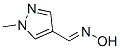 1H-pyrazole-4-carboxaldehyde,1-methyl-,oxime(9ci) Structure,43193-15-3Structure