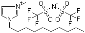 1-Decyl-3-methylimidazolium bis((trifluoromethyl)sulfonyl)imideStructure,433337-23-6Structure 1-Decyl-3-methylimidazolium bis((trifluoromethyl)sulfonyl)imide Structure,433337-23-6Structure