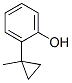 Phenol, 2-(1-methylcyclopropyl)-(9ci)Structure,433684-77-6Structure Phenol, 2-(1-methylcyclopropyl)-(9ci) Structure,433684-77-6Structure