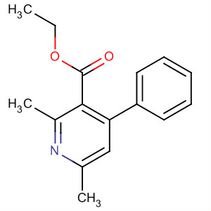 2,6-Dimethyl-4-phenyl-nicotinic acid ethyl esterStructure,4350-44-1Structure 2,6-Dimethyl-4-phenyl-nicotinic acid ethyl ester Structure,4350-44-1Structure