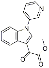 氧代-(1-吡啶-3-基-1H-吲哚-3-基)-乙酸甲酯結(jié)構(gòu)式_436159-86-3結(jié)構(gòu)式