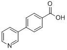 4-(3-Pyridyl)benzoic acid Structure,4385-75-5Structure