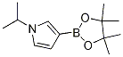 1-(1-甲基乙基)-3-(4,4,5,5-四甲基-1,3,2-二噁硼烷-2-基)-1H-吡咯結(jié)構(gòu)式_439813-84-0結(jié)構(gòu)式