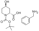 (2R,4r)-n-boc-4-hydroxypiperidine-2-carboxylic acid benzylamine saltStructure,441044-16-2Structure (2R,4r)-n-boc-4-hydroxypiperidine-2-carboxylic acid benzylamine salt Structure,441044-16-2Structure