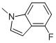 1H-indole,4-fluoro-1-methyl-(9ci)Structure,441715-34-0Structure 1H-indole,4-fluoro-1-methyl-(9ci) Structure,441715-34-0Structure