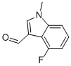 4-Fluoro-1-methyl-1h-indole-3-carbaldehydeStructure,441715-35-1Structure 4-Fluoro-1-methyl-1h-indole-3-carbaldehyde Structure,441715-35-1Structure