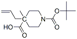 1,4-Piperidinedicarboxylic acid, 4-(2-propenyl)-, 1-(1,1-dimethylethyl)4-methyl ester Structure,441774-09-0Structure