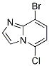 Imidazo[1,2-a]pyridine, 8-bromo-5-chloro- Structure,442127-52-8Structure