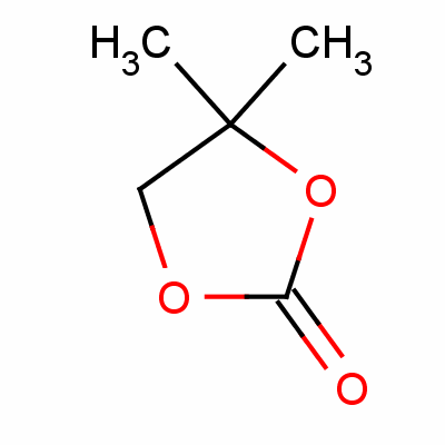 4,4-Dimethyl-1,3-dioxolan-2-oneStructure,4437-69-8Structure 4,4-Dimethyl-1,3-dioxolan-2-one Structure,4437-69-8Structure