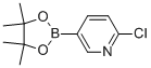2-Chloro-5-pyridylboronic acid pinacol ester Structure,444120-94-9Structure
