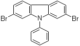 2,7-Dibromo-n-phenylcarbazoleStructure,444796-09-2Structure 2,7-Dibromo-n-phenylcarbazole Structure,444796-09-2Structure